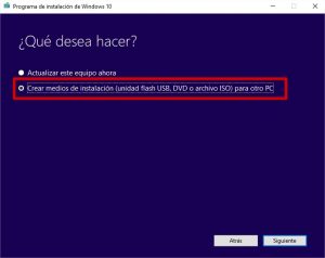 Cómo hacer un USB booteable para instalar Windows 10