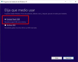 Cómo hacer un USB booteable para instalar Windows 10