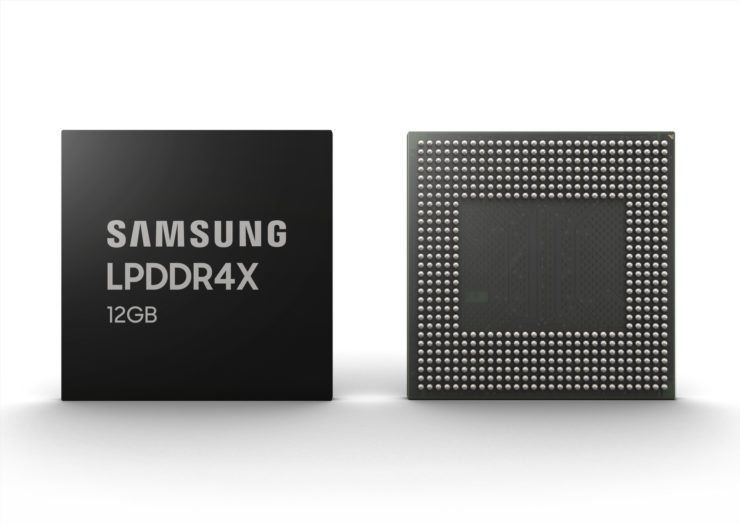 Samsung anuncia la memoria DRAM LPDDR4X de 12GB