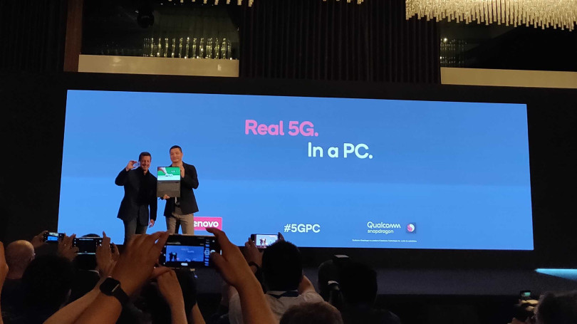 Lenovo presenta el primer portátil 5G del mundo