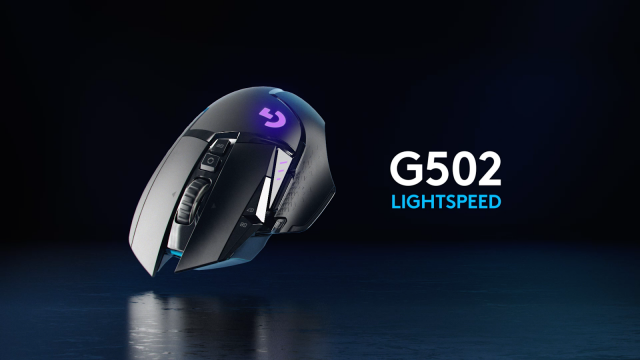 Logitech presenta su ratón G502 Lightspeed 